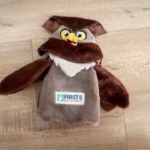 First 5‎ California Hand Puppet Owl, Talk, Read, Sing. It Changes Everything 11”